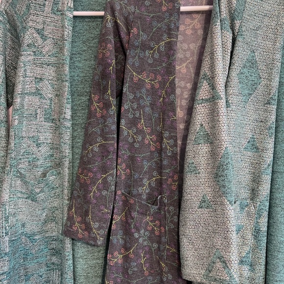Lularoe Saraiah Duster Cardigan Lot (10/12) - Picture 2 of 5